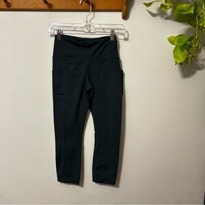 Yogalicious Lux Egyptian Green Leggings Size XS